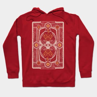 Folklore Poker Card Design Hoodie